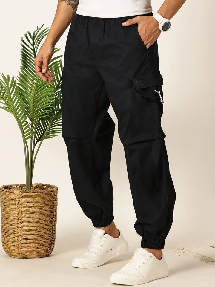 Thomas Scott Men Comfort Easy Wash Cargos Trousers