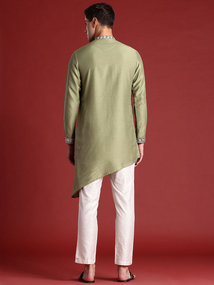 Anouk Men Regular Sequinned Embellished Kurta with Pyjamas