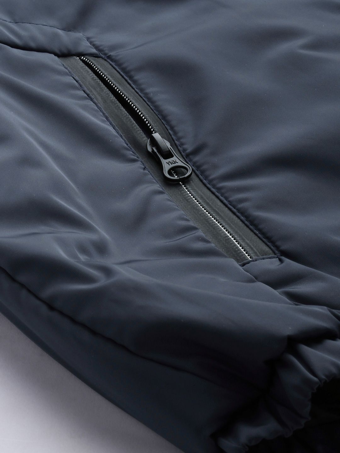 The Indian Garage Co Men Zip-Front Bomber Jacket with Zipper Pockets