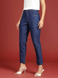all about you Women Mom Fit High-Rise Stretchable Jeans