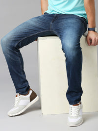 SPYKAR Men Cotton Light Fade Stretchable Jeans