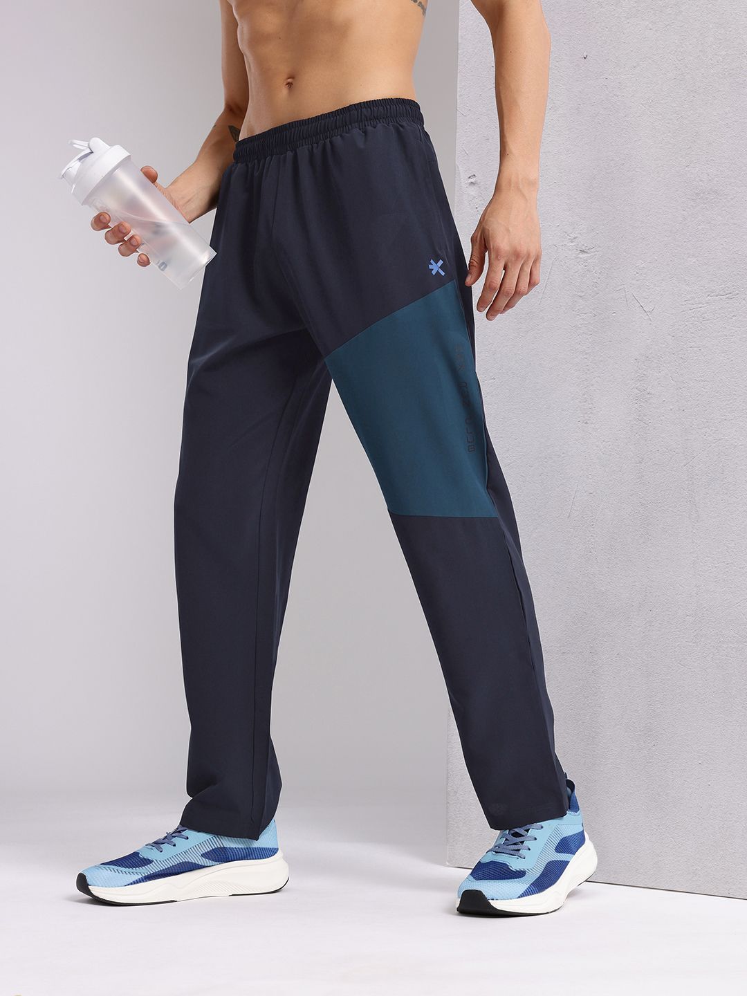 HRX by Hrithik Roshan Men Mid-Rise Running Track Pants