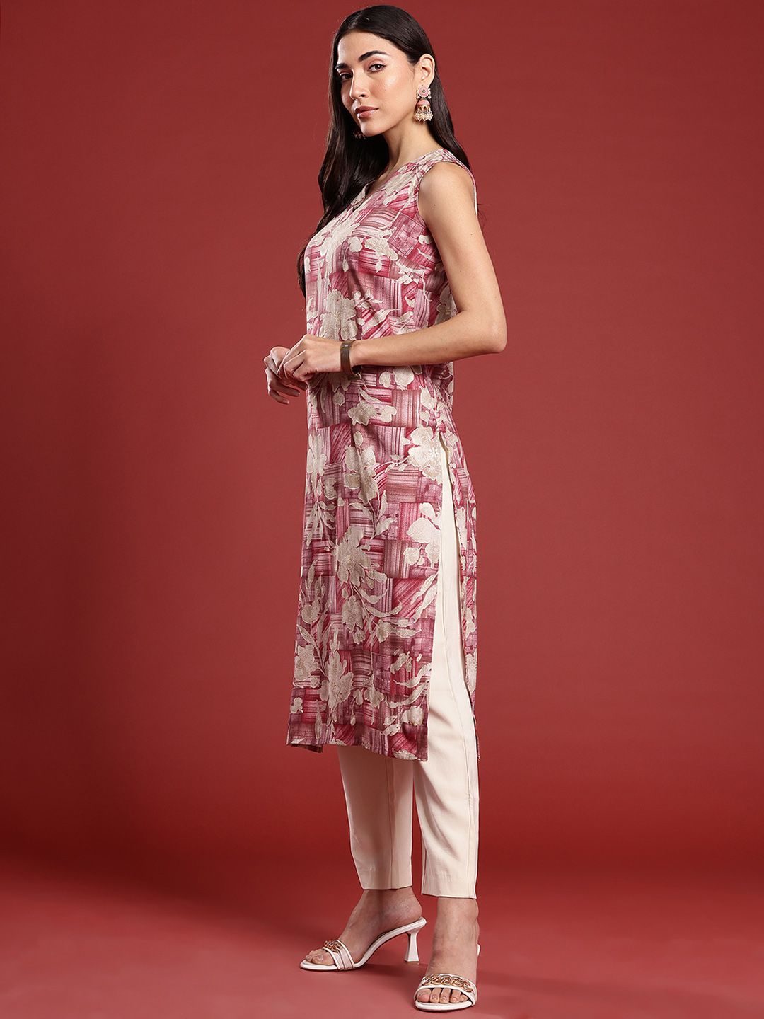 Anouk Women Ethnic Motifs Printed Kurta