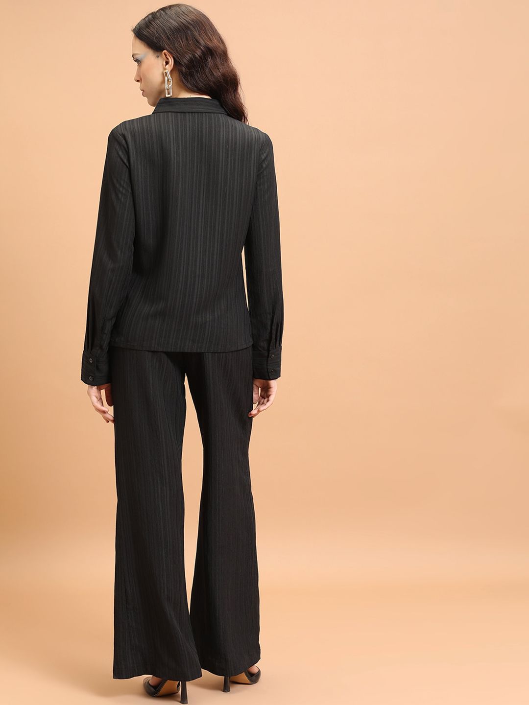 Tokyo Talkies Pleated Shirt With Trousers
