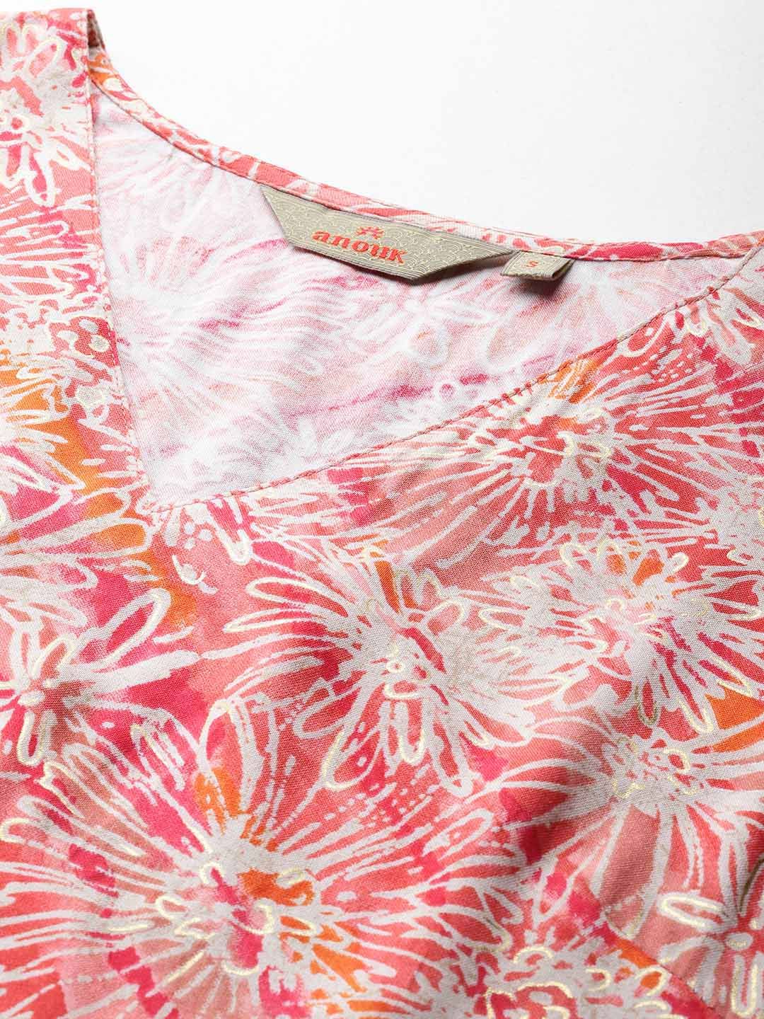 Anouk Women Floral Printed Kurta
