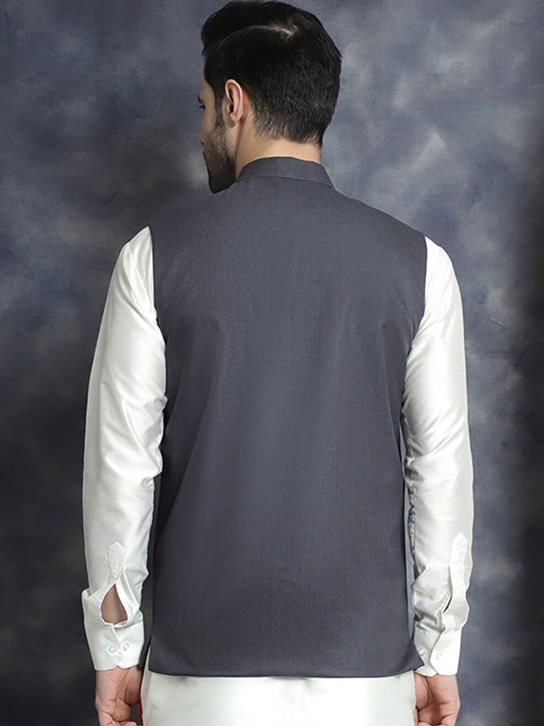 Jompers Mandarin Collar Nehru Jacket