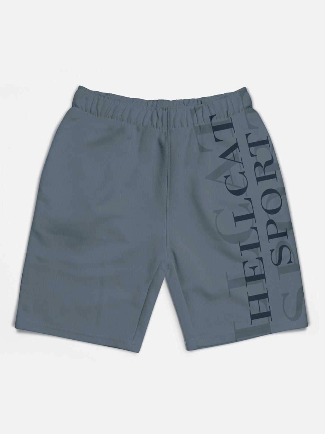 HELLCAT Boys Pack Of 3 Mid-Rise Typography Printed Cotton Shorts