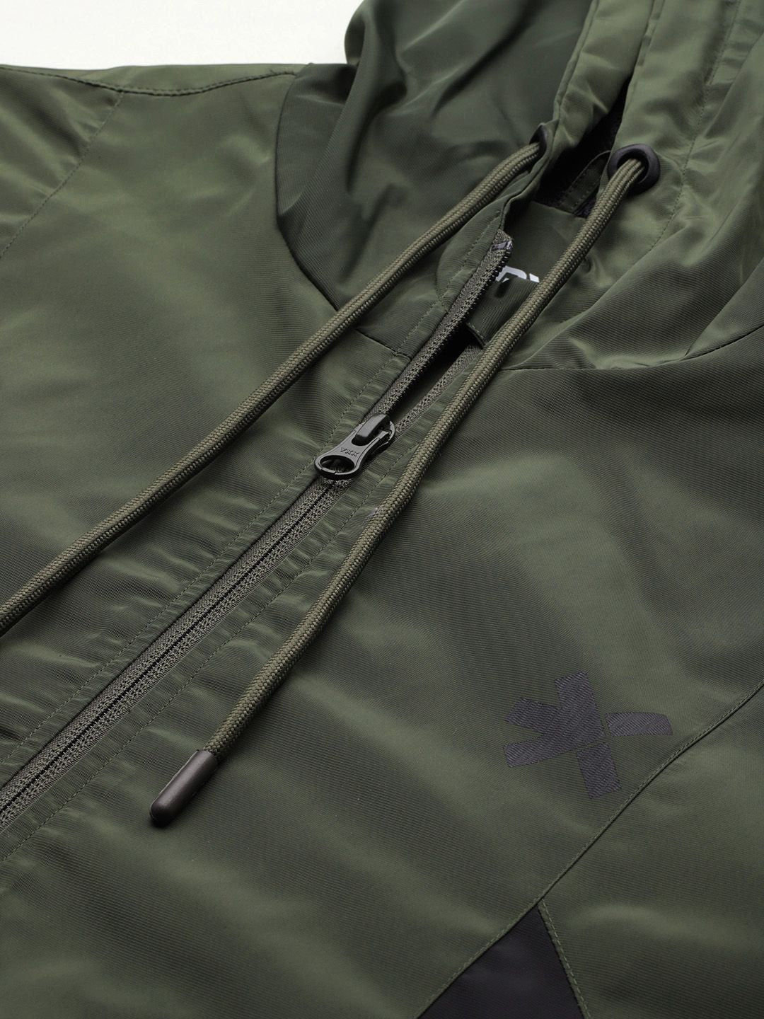 HRX by Hrithik Roshan Rapid-Dry Hooded Tailored Jacket