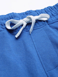 The Indian Garage Co Men Blue Solid Joggers