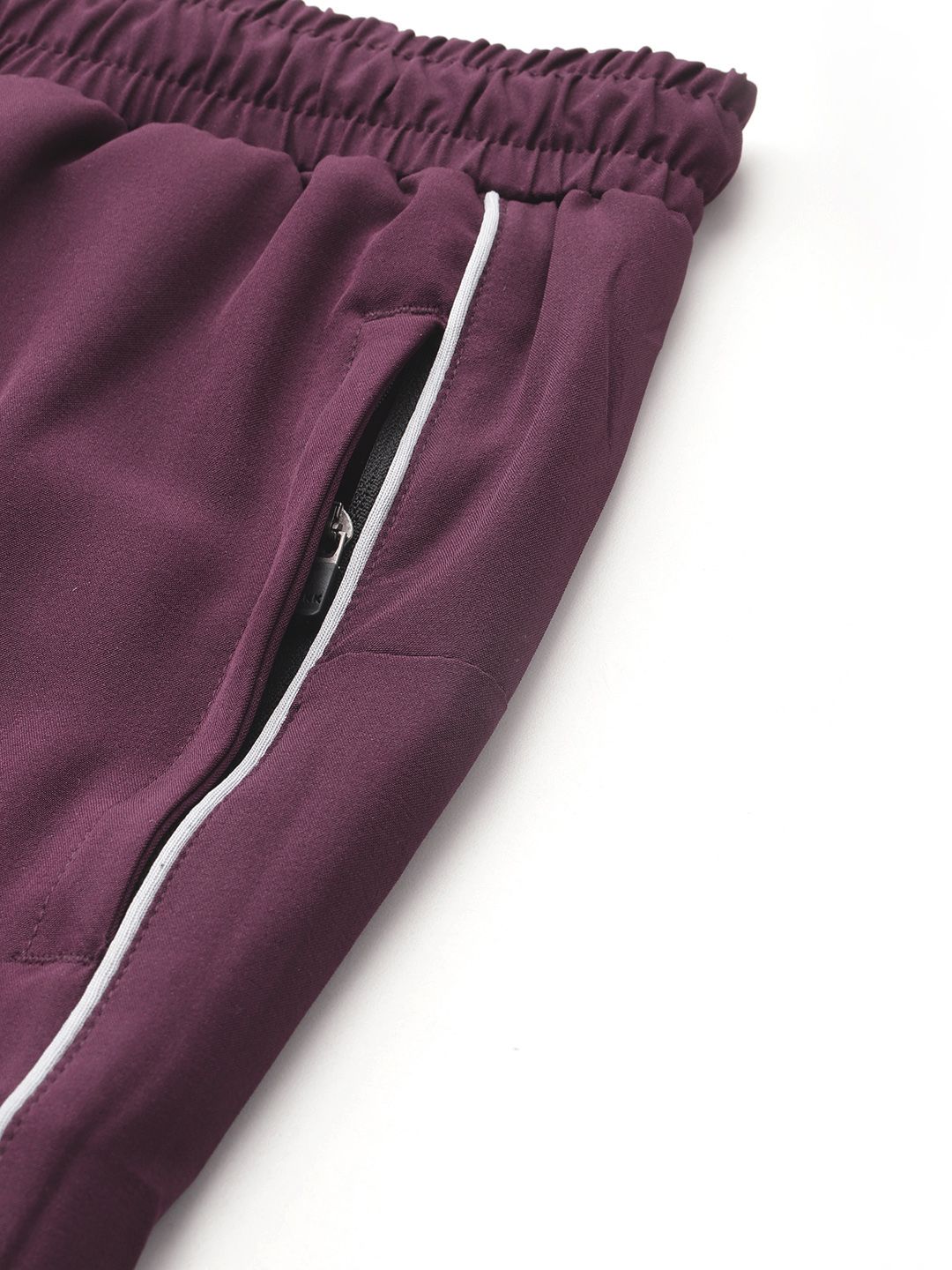 HRX by Hrithik Roshan Men Rapid-Dry Running Track Pants with Toggle-Hem