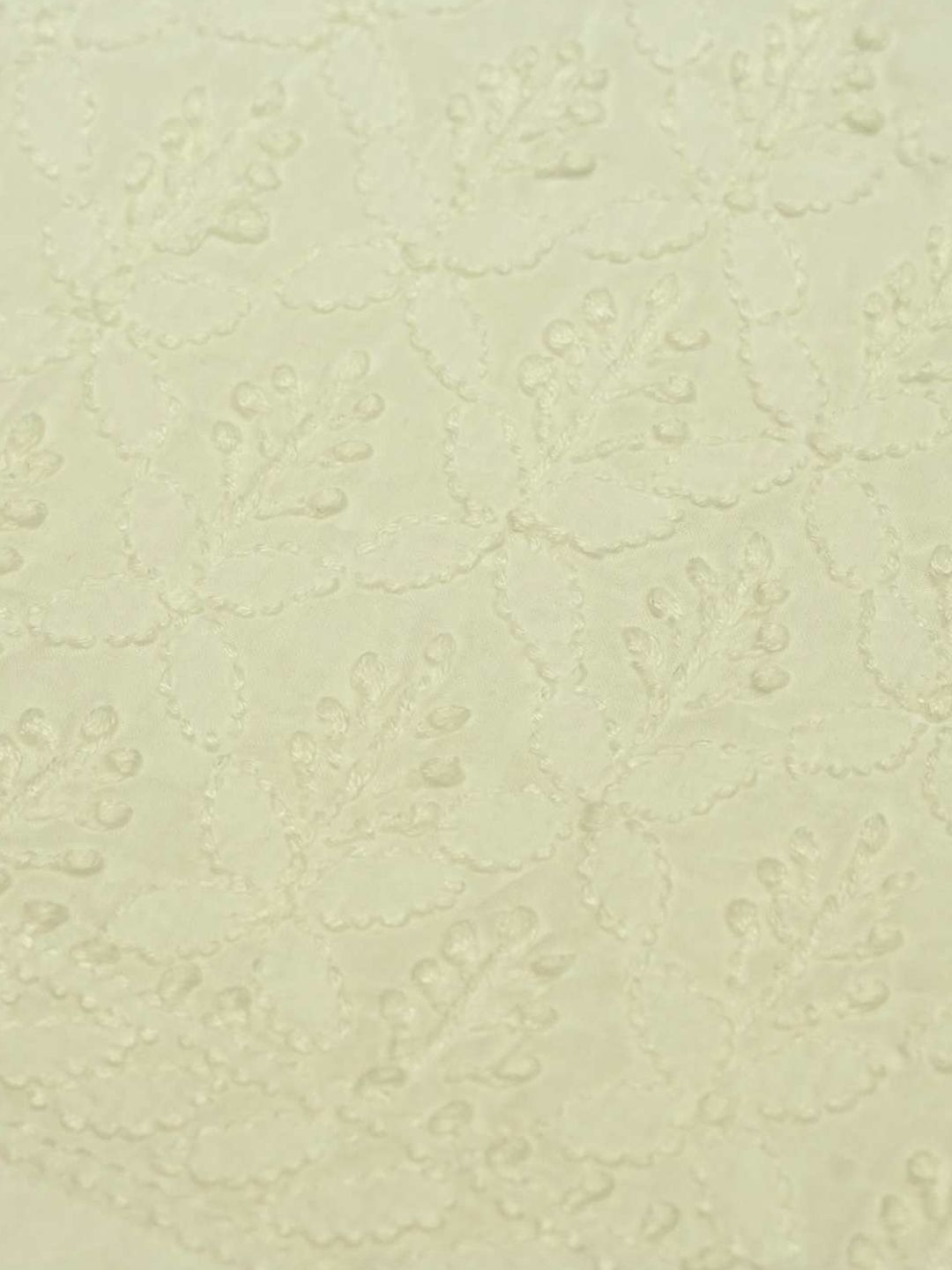 Rumah Chikankari Sonam Palazzo Wanita Chikankari Putih