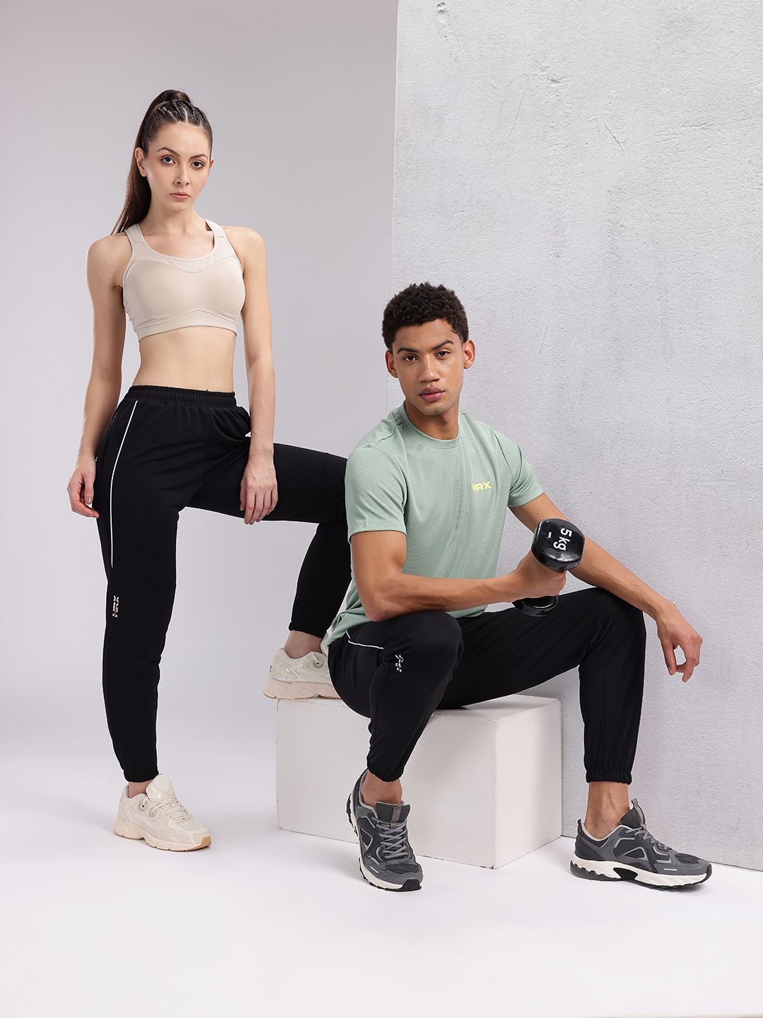 HRX by Hrithik Roshan Men Couple Collection Training Jogger Track Pants
