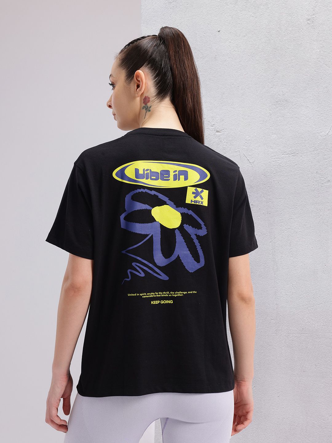 HRX by Hrithik Roshan Lifestyle Graphic Print T-shirt