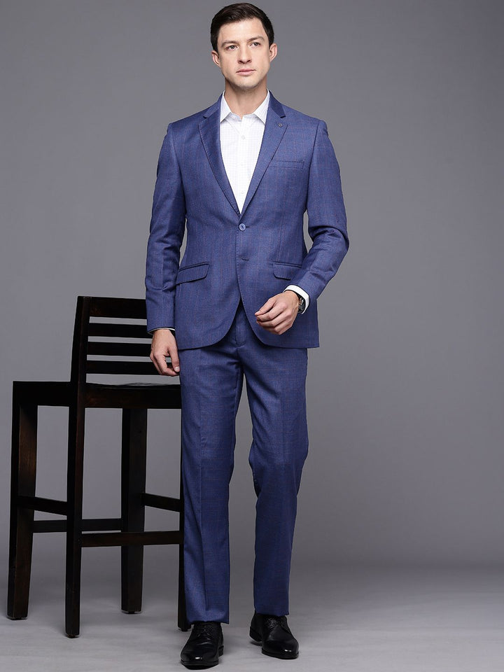 Raymond Self Design Contemporary Fit 2 Piece Formal Suit
