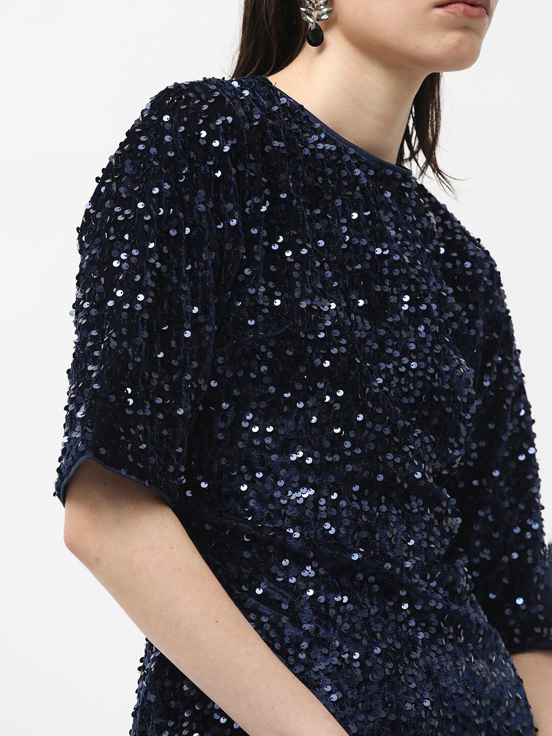 RAREISM Embellished Sheath Mini Dress
