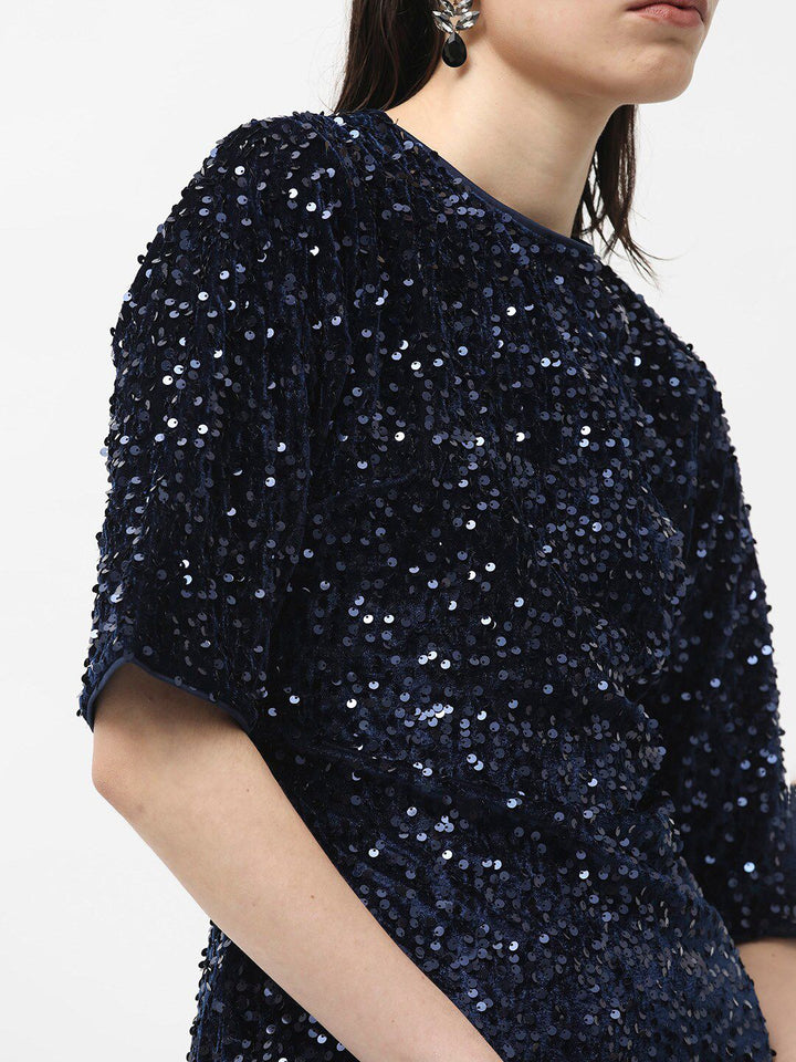 RAREISM Embellished Sheath Mini Dress