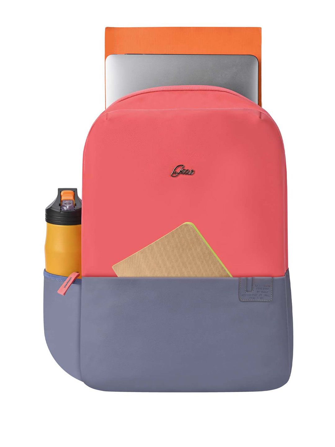 Gear Unisex Colourblocked Medium-Sized Laptop Backpack 13L