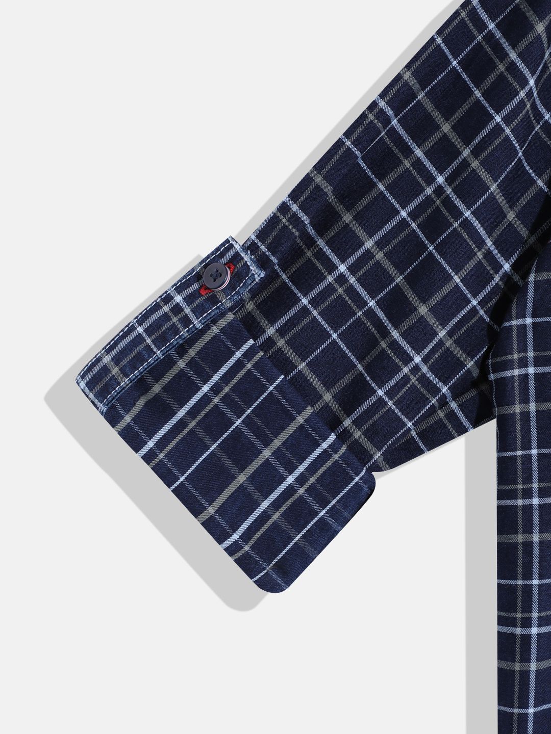 Monte Carlo Boys Tartan Checked Casual Smart Fit Shirt