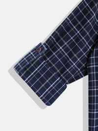Monte Carlo Boys Tartan Checked Casual Smart Fit Shirt