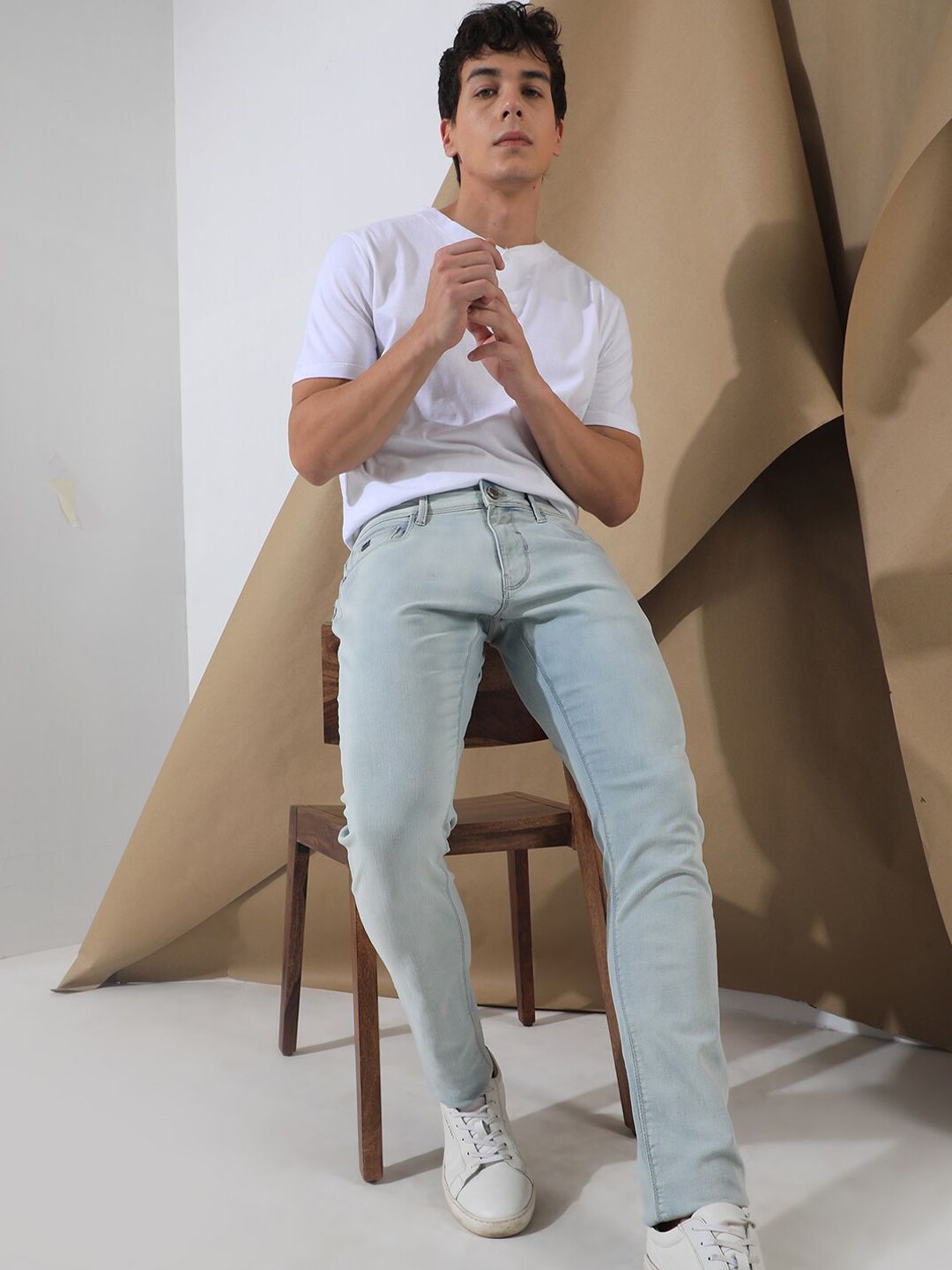 RARE RABBIT Men Yuto Slim Fit Jeans