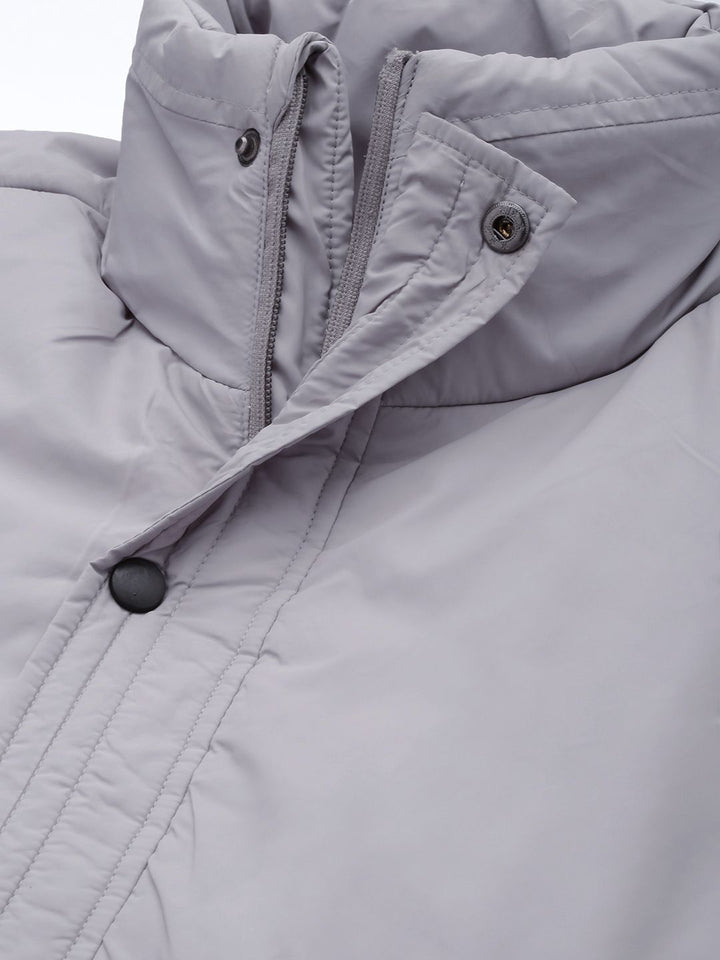 The Indian Garage Co Men Zip-Front Bomber Jacket with Zip Pockets