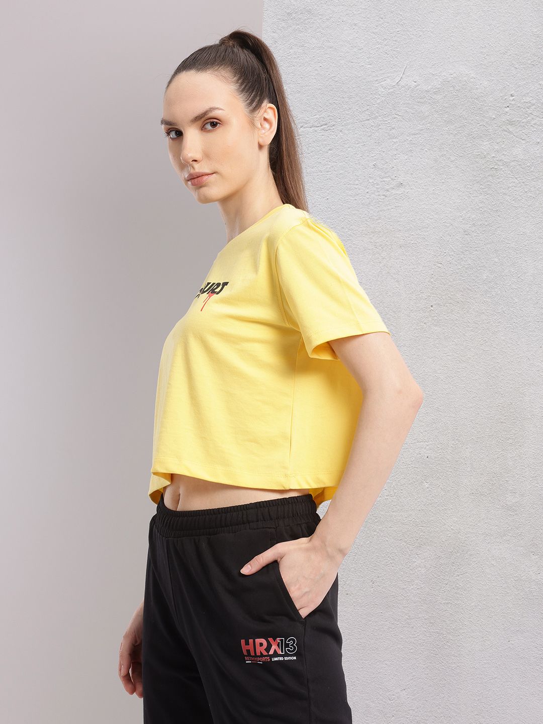 HRX by Hrithik Roshan Women Typography Printed T-shirt