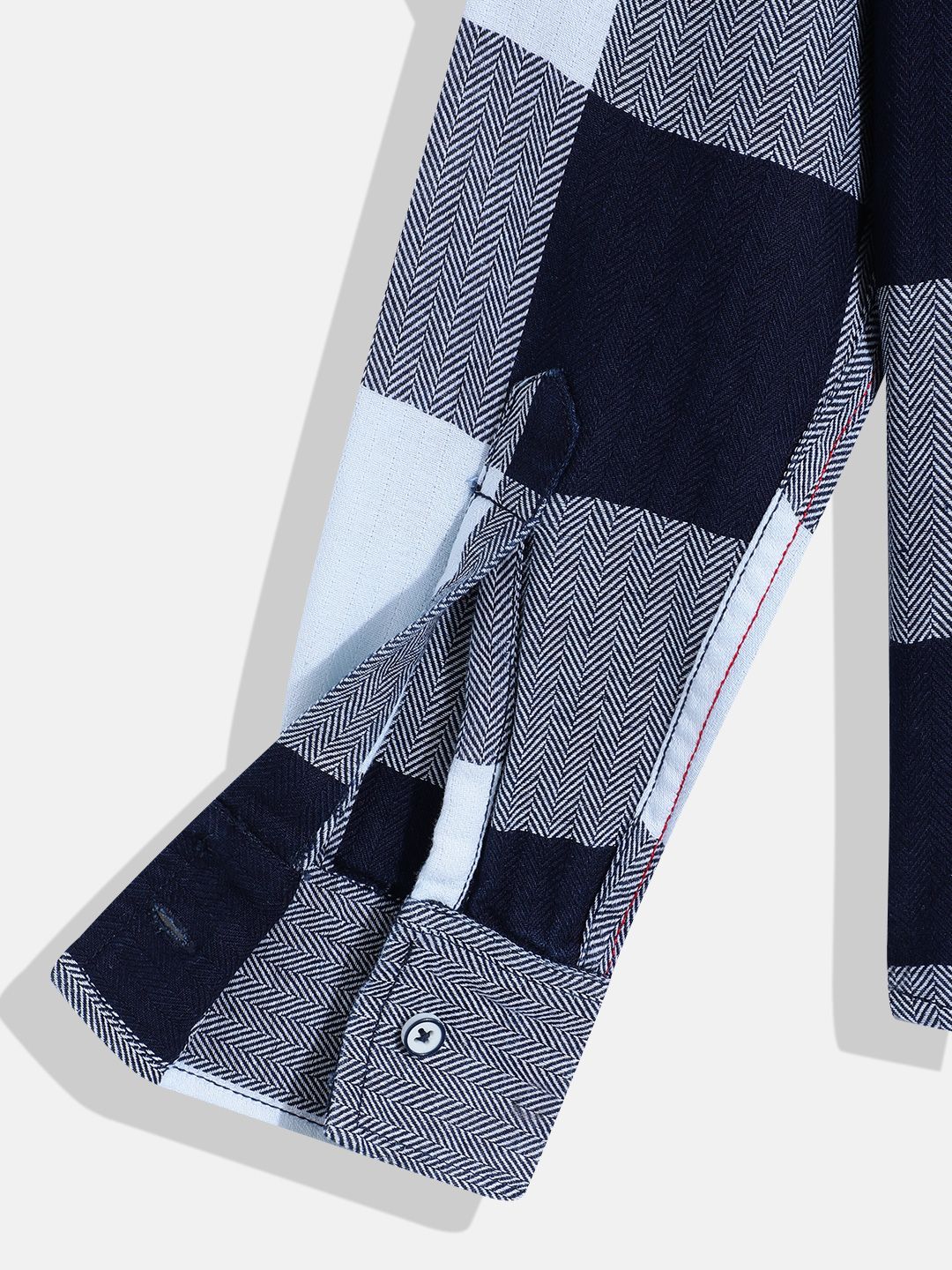 Monte Carlo Boys Twill Checked Smart Fit Shirt
