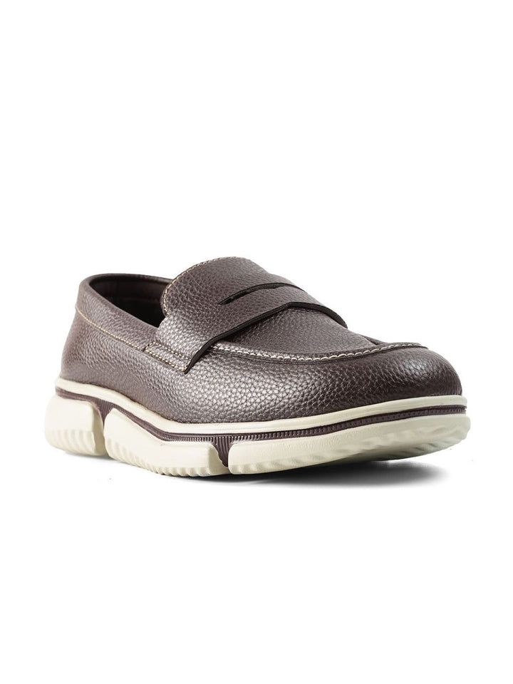 MONKSTORY Lelaki PU Slip-On Sneakers