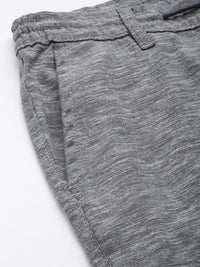 The Indian Garage Co Men Grey Joggers Trousers