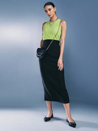 AND Striped Sleeveless Cotton Top