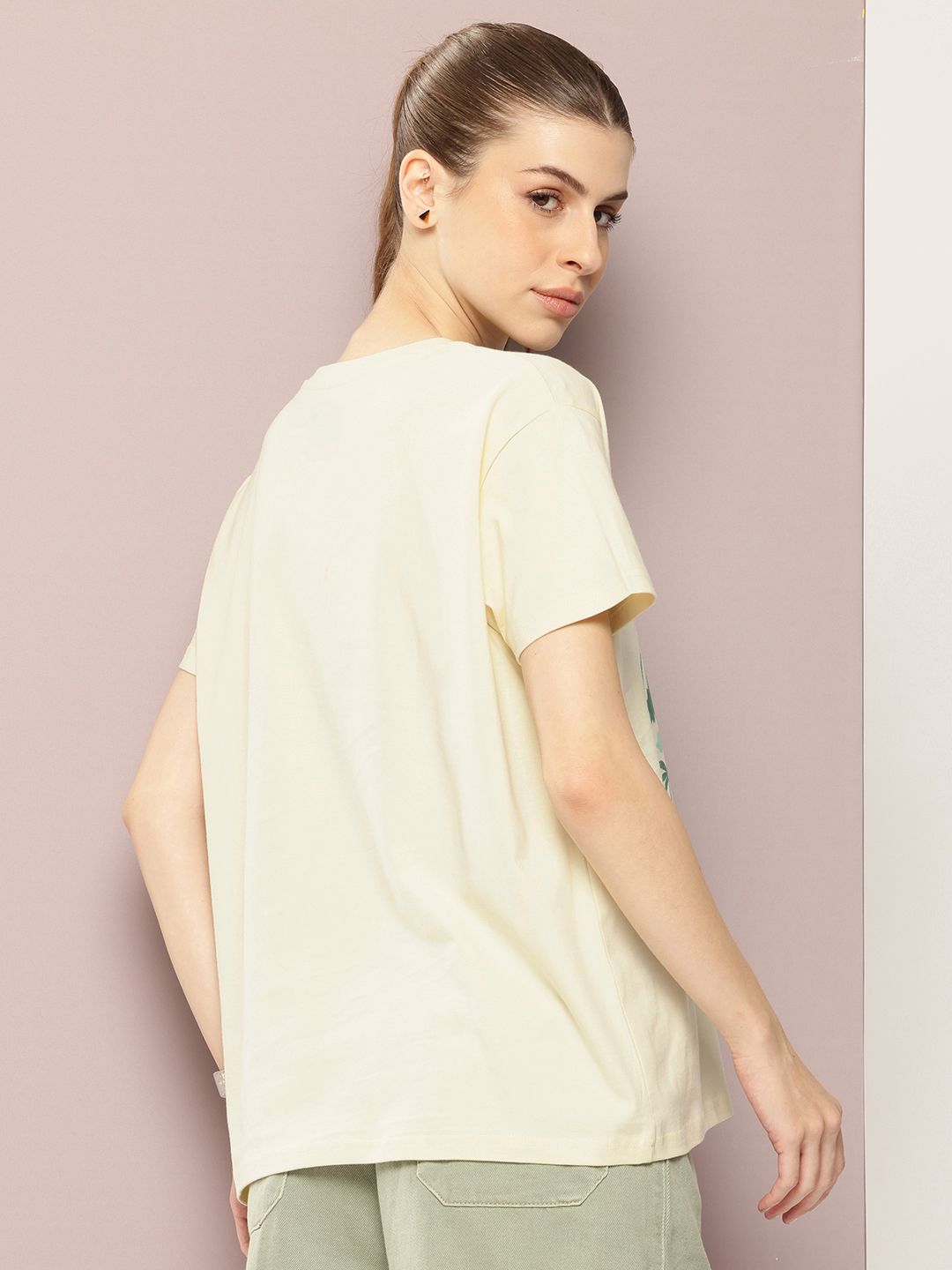 DILLINGER Printed Pure Cotton Boxy T-shirt