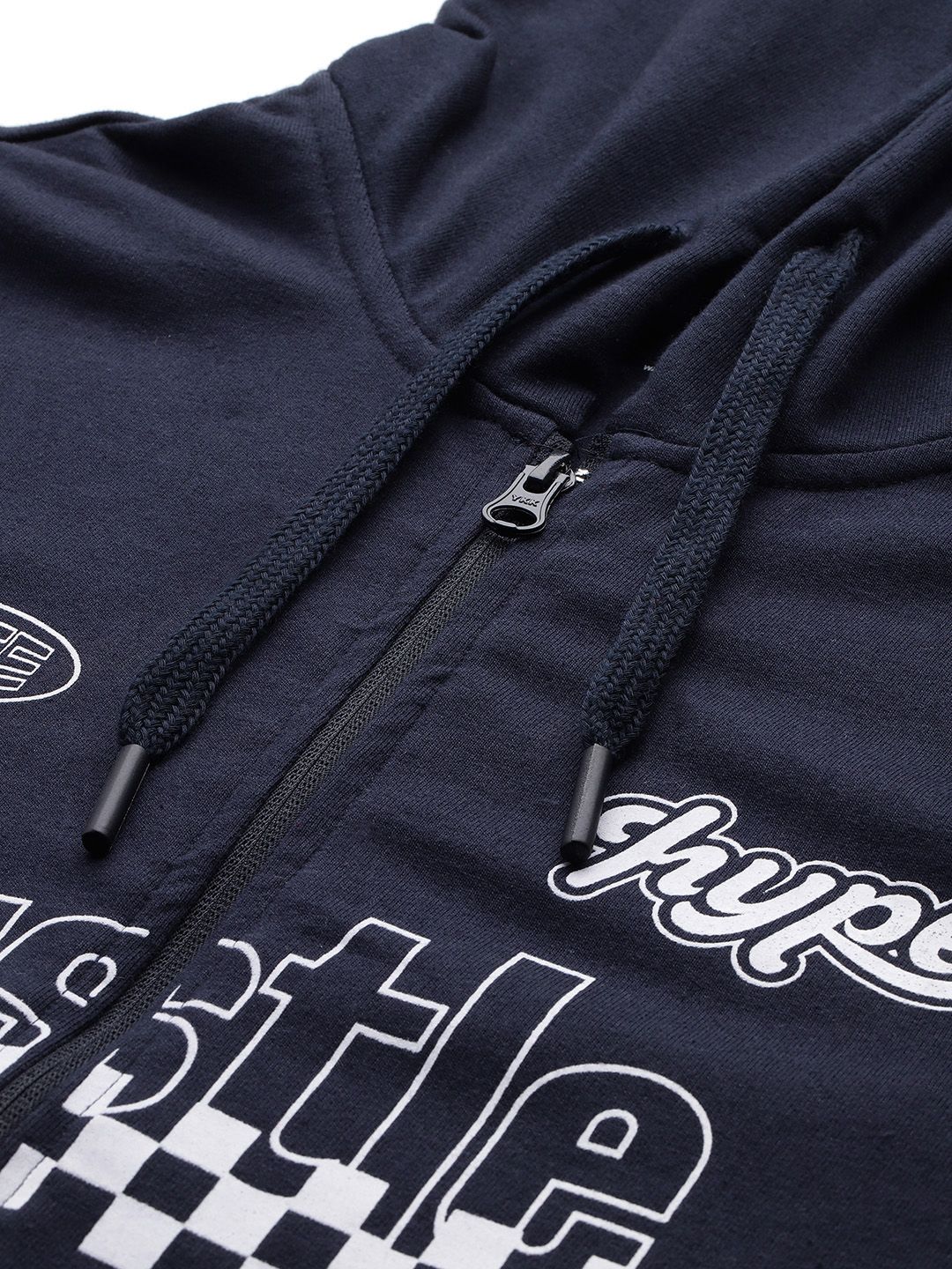 HRX by Hrithik Roshan Typography Moto Printed Hooded Sweatshirt