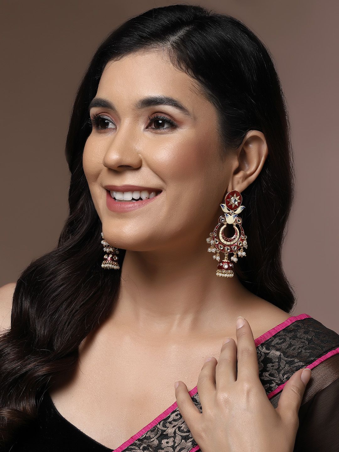 Anouk Contemporary Drop Earrings