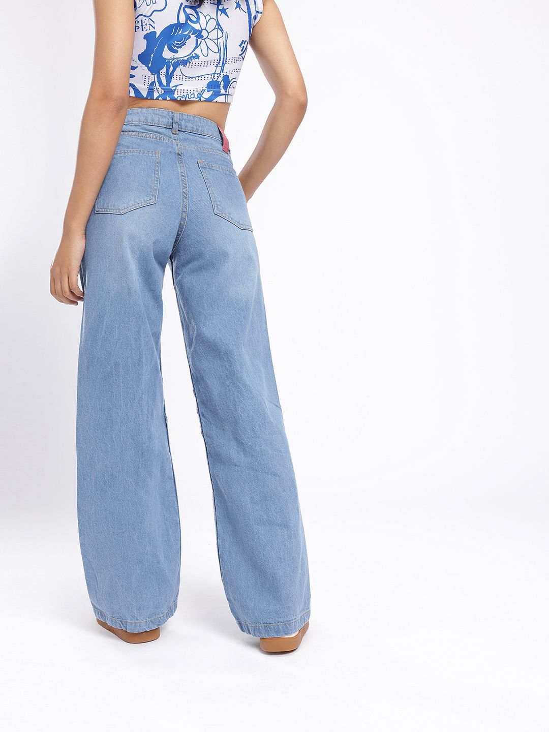 DressBerry Women Urban Savvy Bootcut Fit Light Fade Jeans