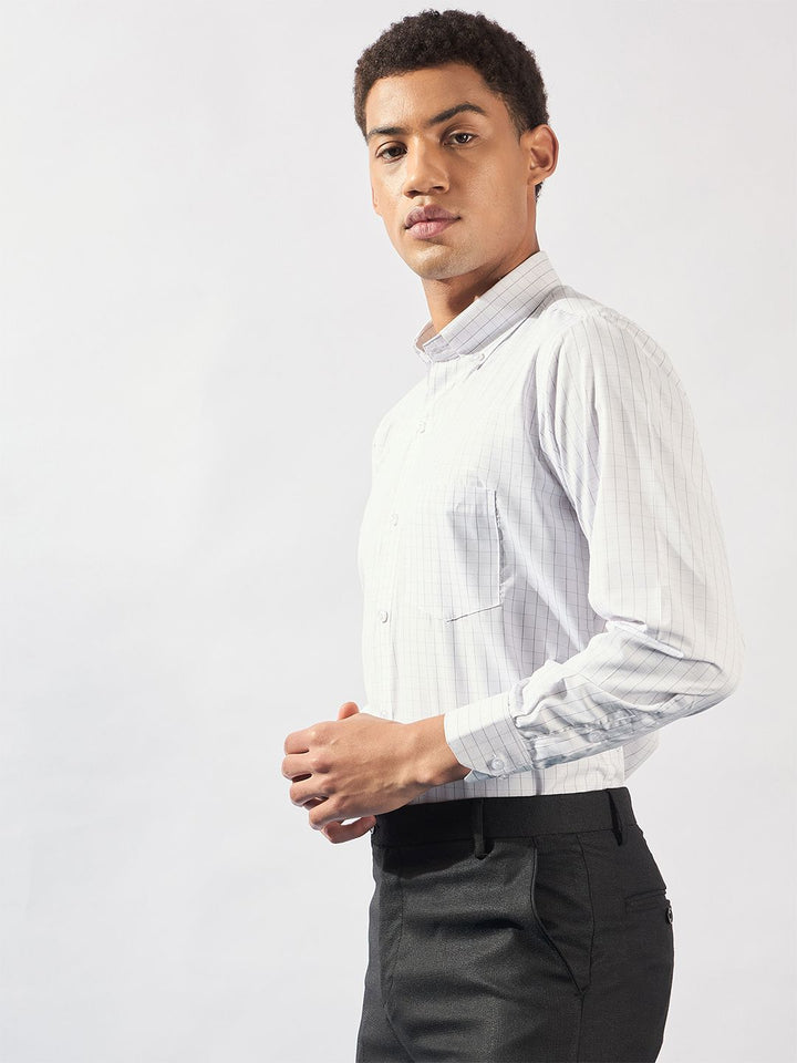 DENNISON Smart Micro Checks Formal Shirt