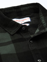 The Indian Garage Co Pure Cotton Checked Casual Shirt