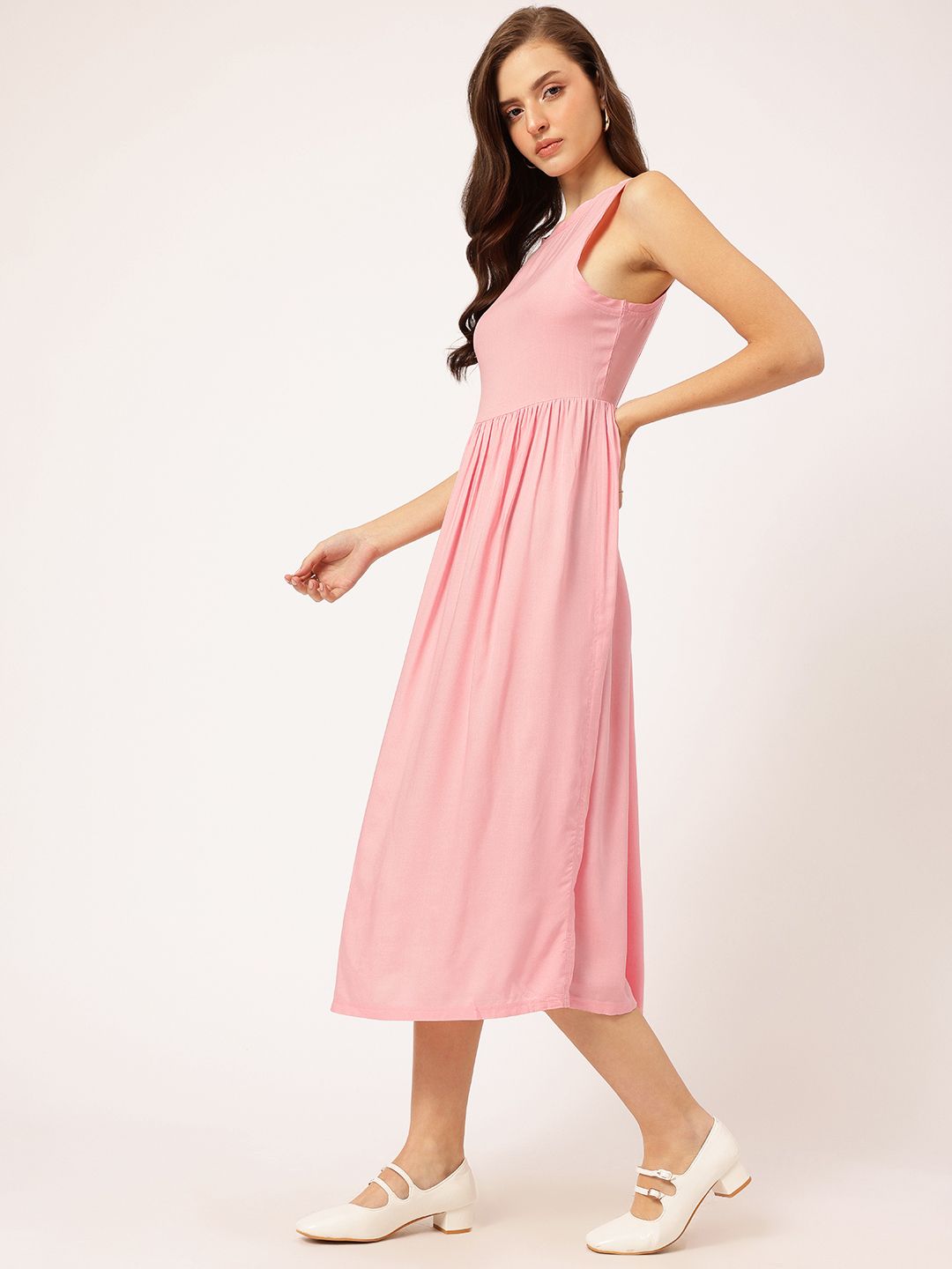 DressBerry Pastel Dreams A-Line Midi Dress
