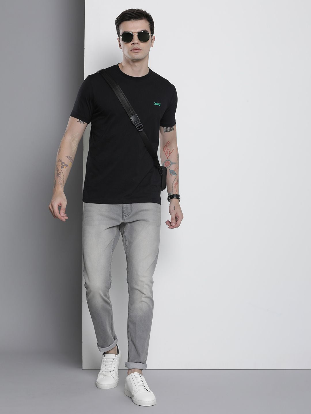 The Indian Garage Co Typography Printed T-shirt