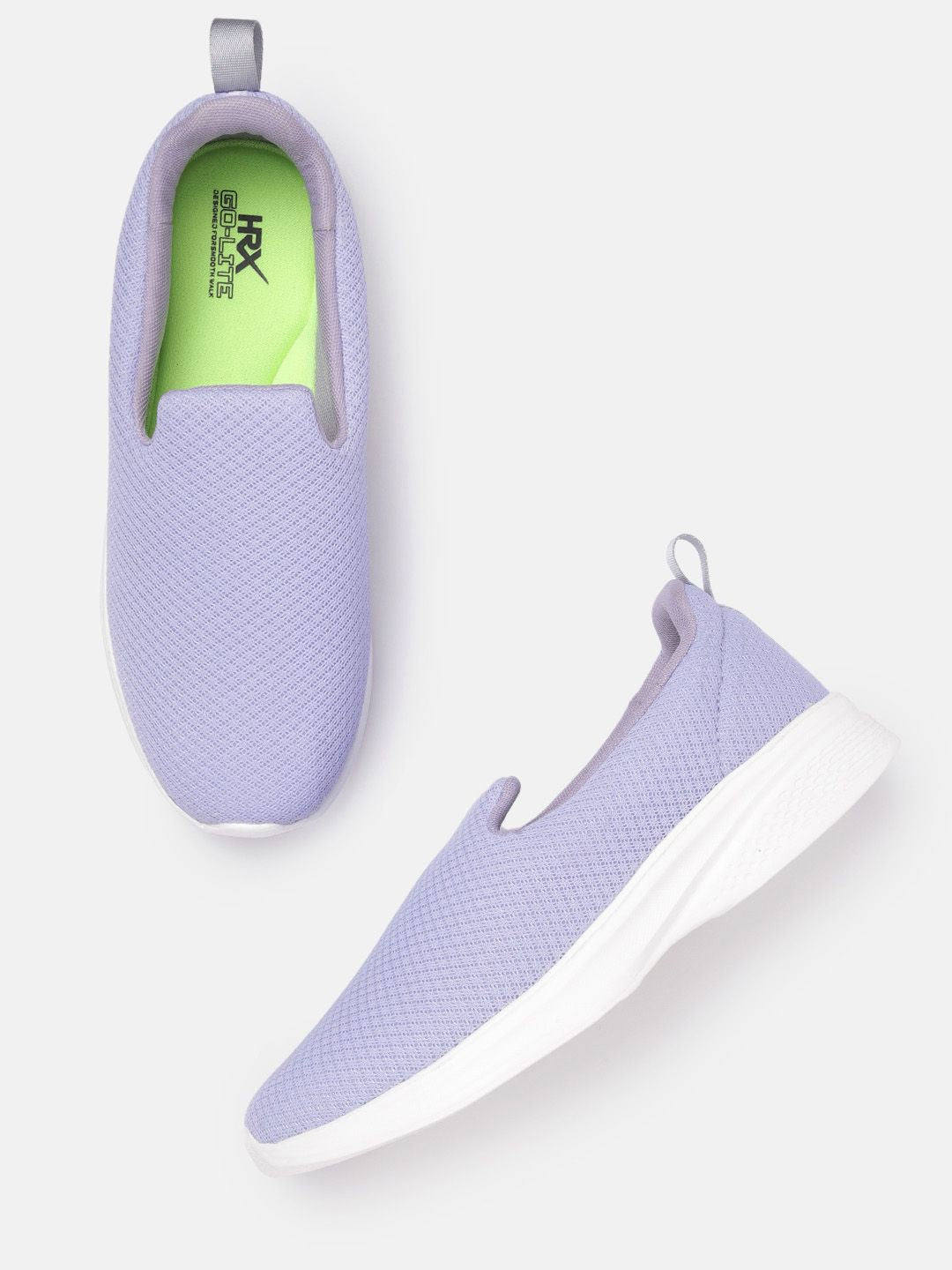 HRX by Hrithik Roshan Women Woven Design Go-Lite Walking Shoes