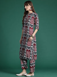 Indo Era Printed Regular Kurta with Palazzos