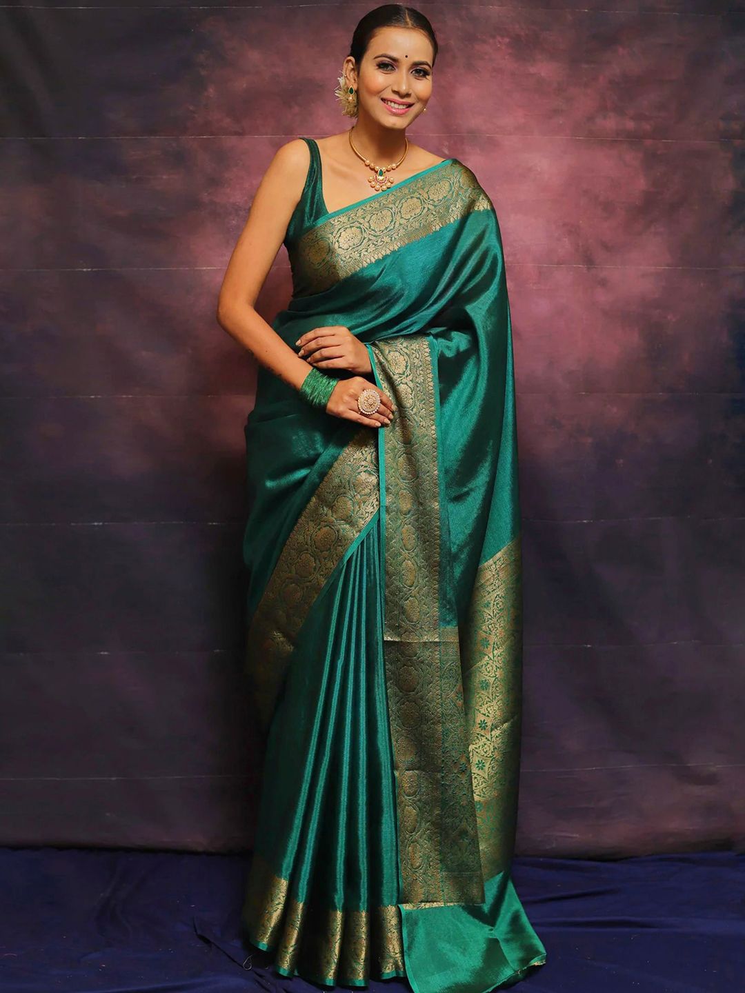 KALINI Zari Banarasi Saree