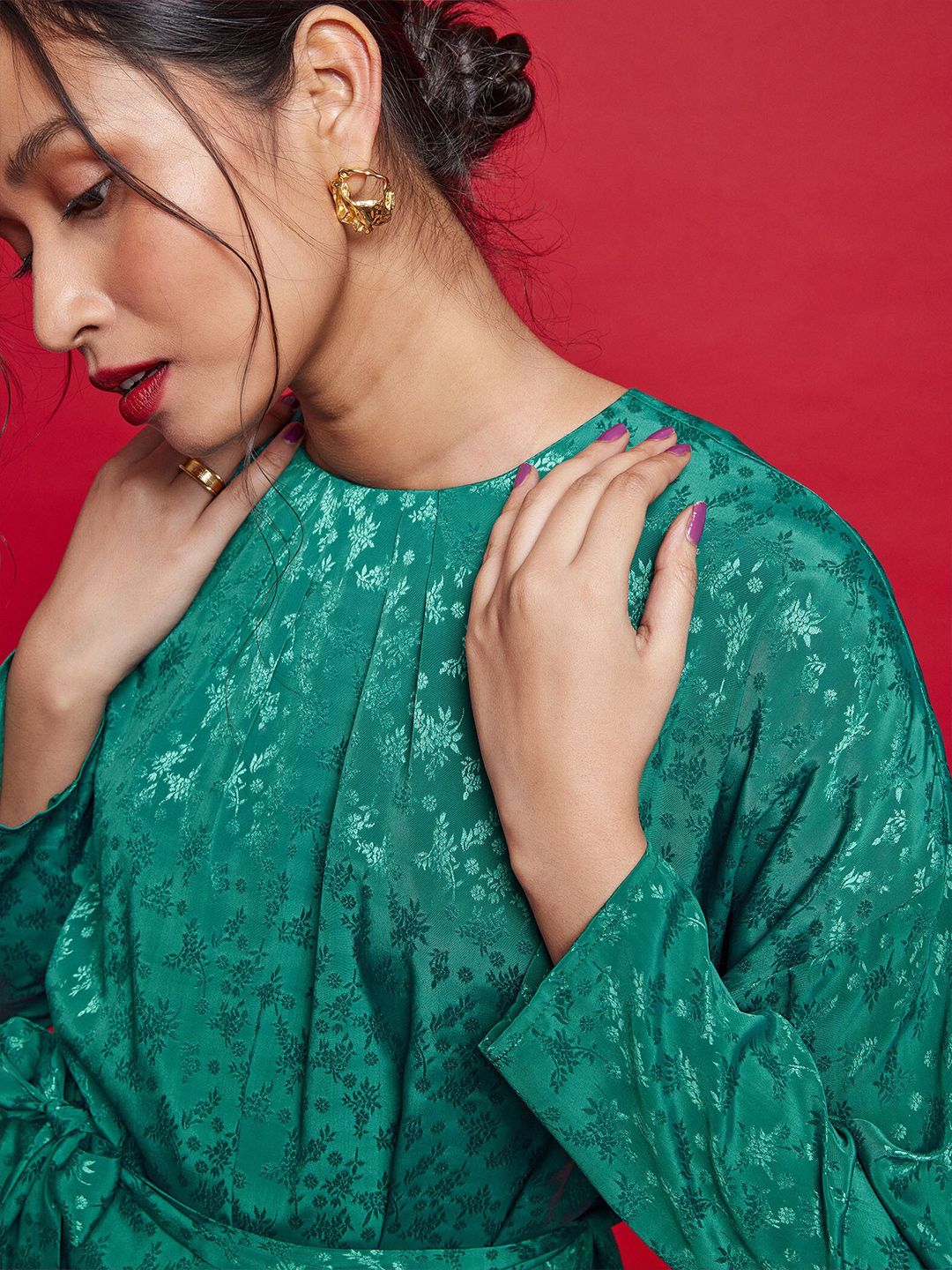 The Label Life Self Design Tie-Ups long Top