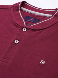 Raymond Henley Neck Pure Cotton Modern Fit T-shirt