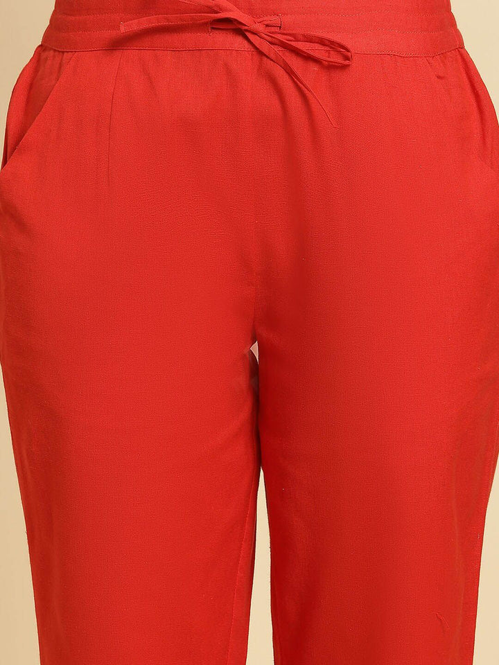 W Women Straight Fit Trousers