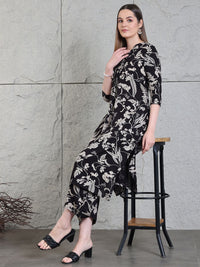 KALINI Women Floral Printed Regular Kurta with Palazzos