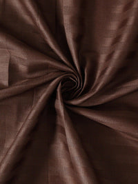 HOSTA HOMES Brown Striped 300TC Double King Bedsheet With 2 Pillow Covers