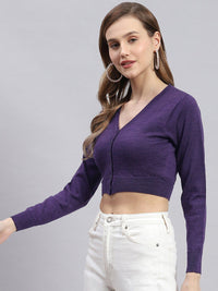 Monte Carlo V-Neck Woollen Cardigan