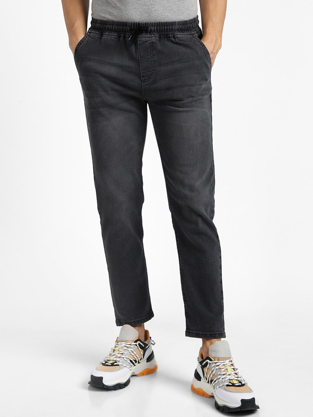 Urbano Fashion Men Light Fade Stretchable Jeans