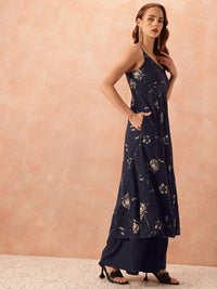 all about you Floral Printed Kurta & Palazzos