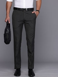 Raymond Men Slim Fit Formal Trousers